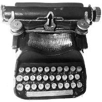 Image of old typewriter